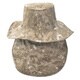 Faddism Men's Camo 3-inch Wide Brim Outdoor Hat 