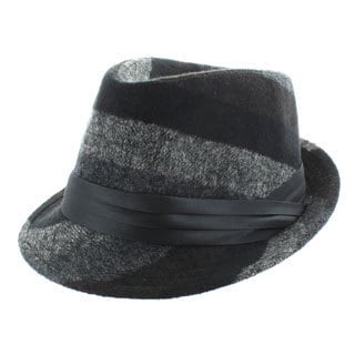 Faddism Patterned Fedora Hat-Image