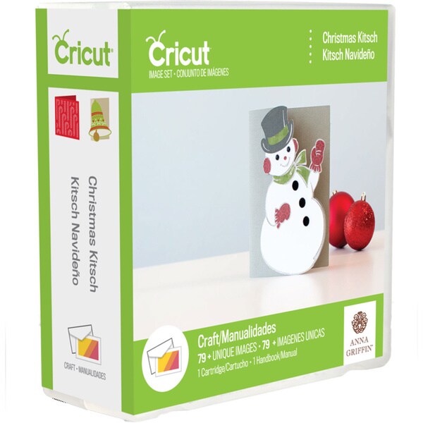 Cricut Project Cartridge-Christmas Kitsch Card By Anna Griffin