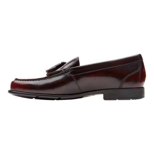 Men's Rockport Classic Tassle Loafer Burgundy Brush Off Leather