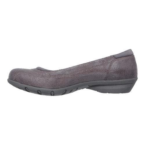 Women's Skechers Relaxed Fit Career First Impression Ballet Flat Charcoal
