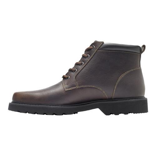 Men's Rockport Northfield Plain Toe Boot Chocolate Full Grain Leather