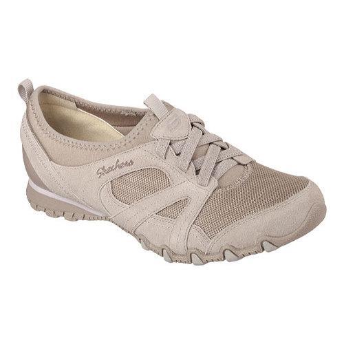 Women's Skechers Relaxed Fit Bikers Winner Sneaker Taupe