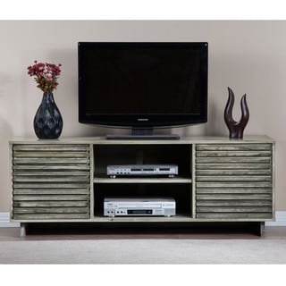 Array Light Rustic Grey Entertainment Center