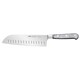 Sabatier 7 Inch Santoku Mother Of Pearl Black Handle Knife
