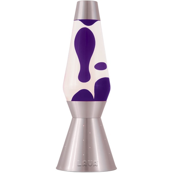 Century Purple/ Clear 16.3inch Lava Lamp with Silver Base 16788903 Shopping