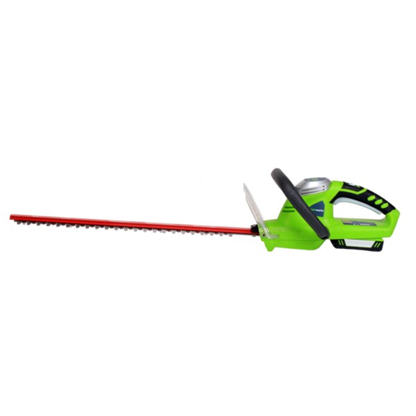 Greenworks 22172 Compact 20V 20-Inch Hedge Trimmer - 20V 2 AH Battery and Charger Inc.