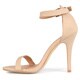 Journee Collection Women's 'Julea' Open Toe Ankle Strap Pumps