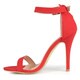 Journee Collection Women's 'Julea' Open Toe Ankle Strap Pumps