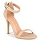 Journee Collection Women's 'Julea' Open Toe Ankle Strap Pumps