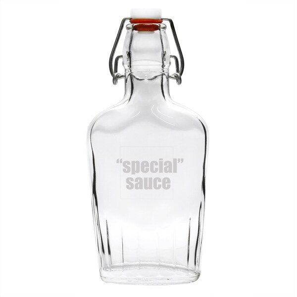 Special Sauce Glass Flask Cruet