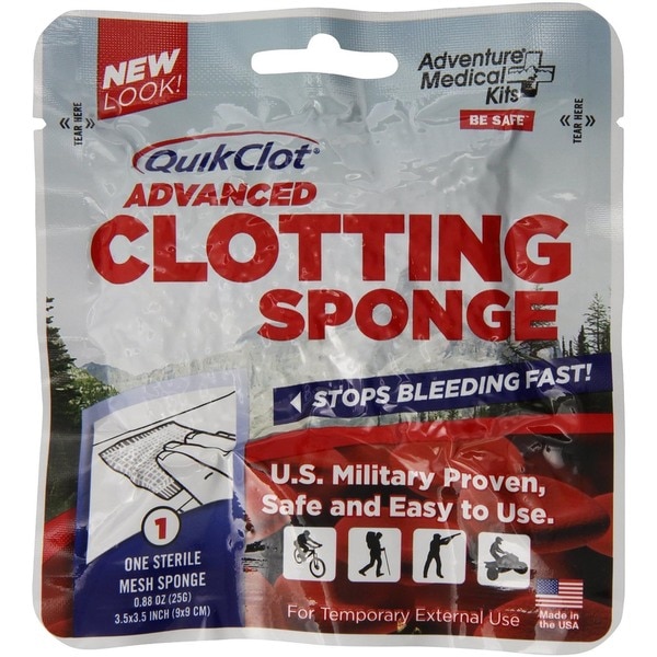 AMK Quickclot 50-gram Clotting Sponge