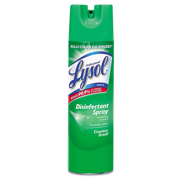 Professional Lysol Brand Disinfectant Spray/ Country Scent/ 19-ounce Aerosol