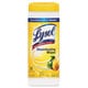Lysol Brand Lemon and Lime Blossom Disinfecting Wipes/ 7 x 8 (Canister of 35)