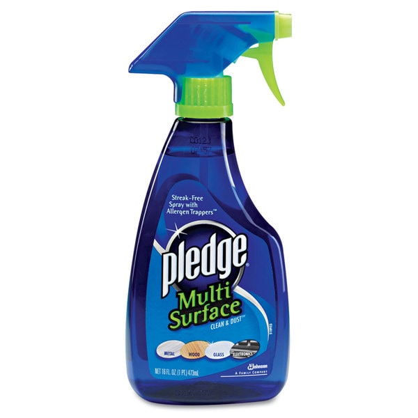 Pledge Multi-Surface Cleaner, Clean Citrus Scent, 16 ounce Trigger Bottle