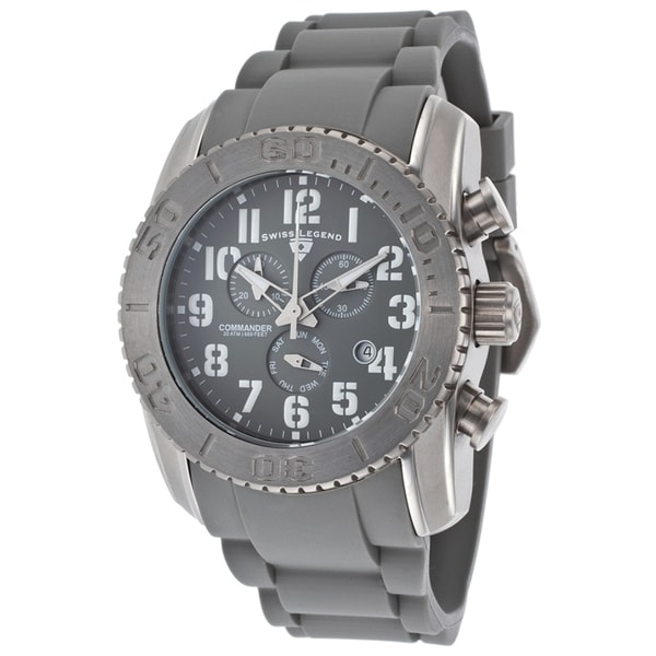Swiss Legend Men's SL-11876-TI-014 Commander Grey Watch