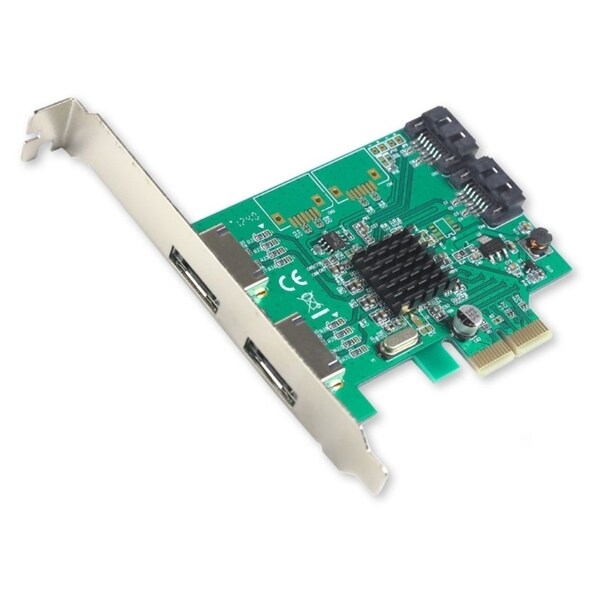 IOCrest PCI-E 2 Interface 4-Port SATA Controller Card With 88SE9230 Chipset
