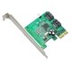 IOCrest PCIe 1 Interface 2-Port External e-SATA Controller Card 88SE9120 Chipset