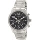 Citizen Men's AN8050-51E Silver Stainless-Steel Quartz Watch with Black Dial