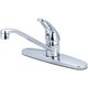 Olympia Series K-4170 Elite Single Handle Metal Loop Kitchen Faucet