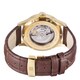 Revue Thommen Men's 16065.2512 'Regulator' Silver Dial Brown Leather Strap Watch