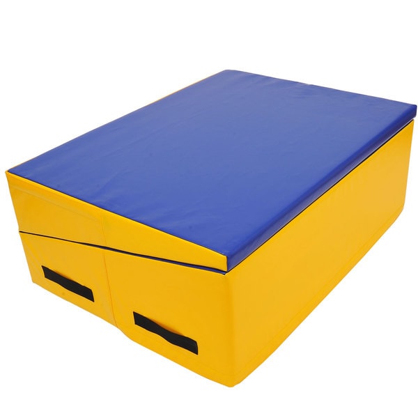 Soozier Kids Gymnastics Incline Ramp/ Rectangle Folding Tumbling Mat