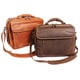 Sahara 15-Inch Distressed Leather Laptop Computer Briefcase