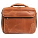 Sahara 15-Inch Distressed Leather Laptop Computer Briefcase