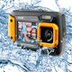 20MP Orange Waterproof Digital Camera Video Recorder