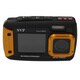 20MP Orange Waterproof Digital Camera Video Recorder