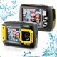 20MP Waterproof Yellow Digital Camera Video Recorder