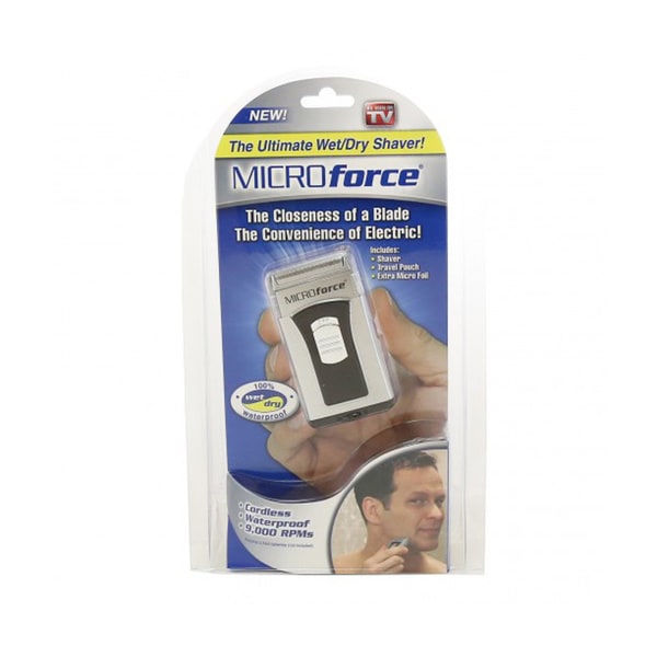 As Seen on TV MicroForce Wet/ Dry Cordless Shaver