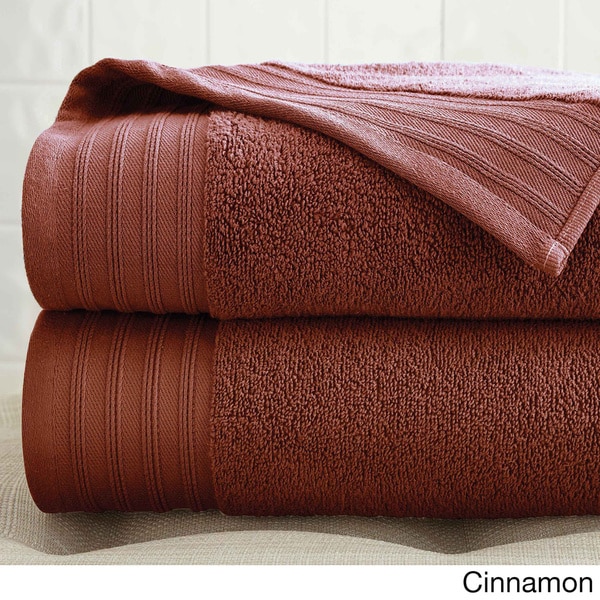 Quick Dry Egyptian Cotton Oversized Bath Sheet (Set of 2) Overstock