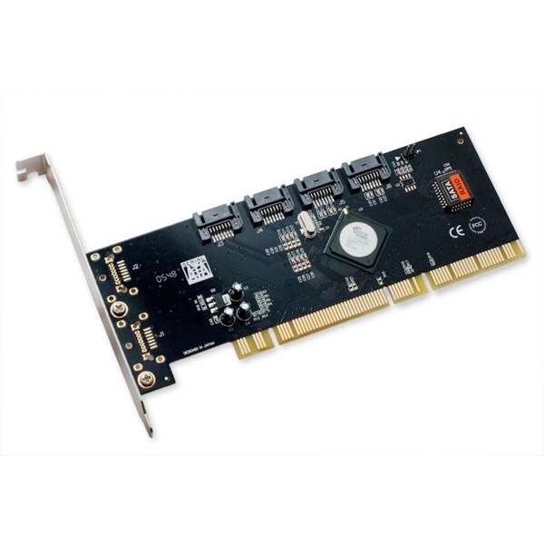 IOCrest PCI-X 32-Bit 66 MHz /64-Bit 133 MHz SATA2 RAID Controller Card 3.0Gbps