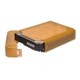 Syba Orange Plastic Storage Box for 3.5-inch HDD Fit 1 HDD Dust-proof Anti-Static