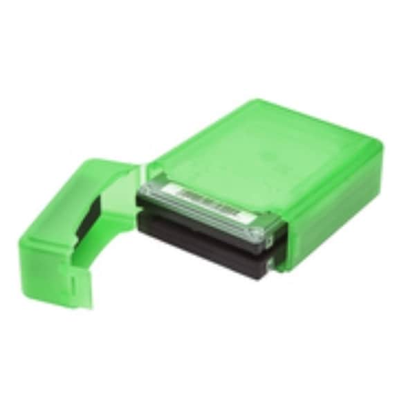 Syba Green Plastic Storage Box for 2.5-inch HDD Fit 1 HDD Dustproof Anti-Static