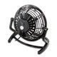 Syba Black Compact USB Desk Fan USB Powered with On/Off Switch