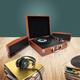 Pyle PVTTBT88 Vinyl Record Turntable with Bluetooth, MP3 Recording and Fold-out Speakers