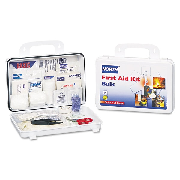 North Safety Bulk First Aid Kit, 25 Person, 85 Pieces