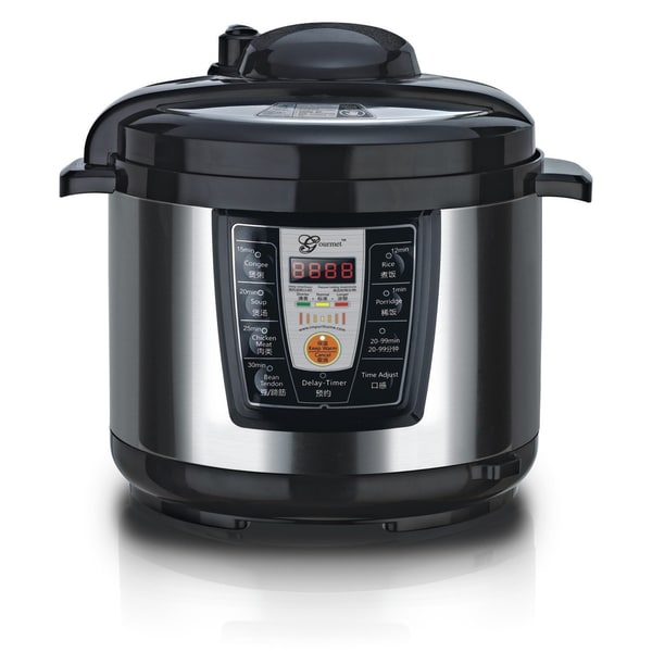 Asianstyle Automatic Electric 6quart Pressure Cooker with Bonus
