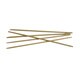 Flowery 6-inch Birchwood Manicure Sticks (Set of 5)