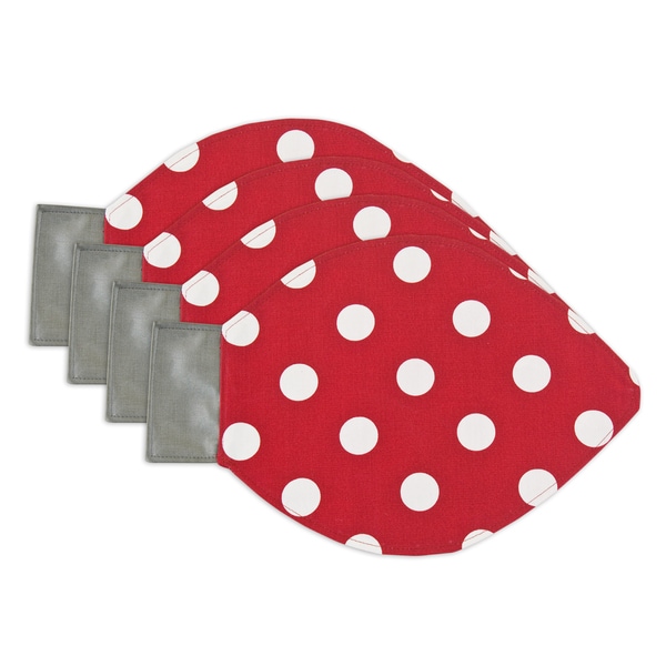 Red Polka Dot Placemats