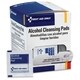 First Aid Only Alcohol Cleansing Pads, Dispenser Box, 100/Box
