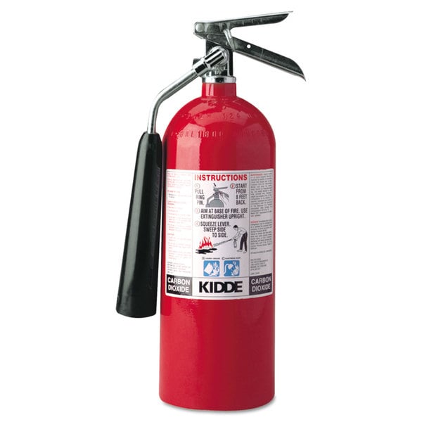 Kidde ProLine 5 CO2 Fire Extinguisher, 5lb, 5-B:C