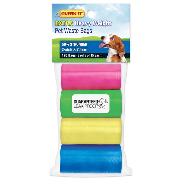 Color Waste Bag Refills 8/Pkg-4 Colors