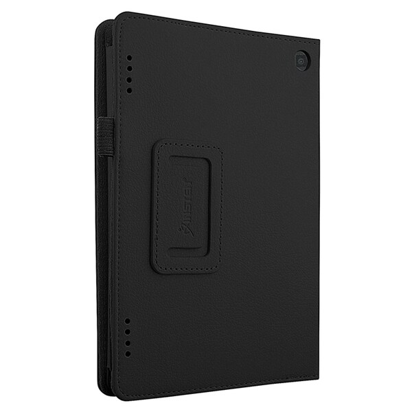 INSTEN Leather Folio BookStyle Flip Tablet Case Cover With Stand For