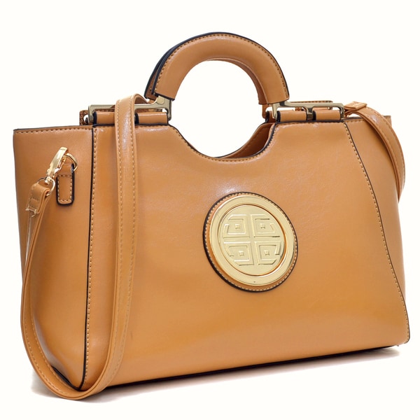 Dasein Loop Handle Leatherette Shoulder Bag