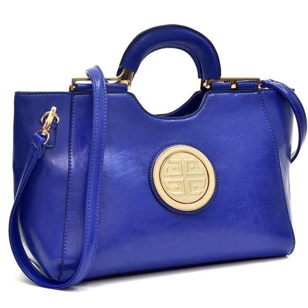 Dasein Loop Handle Leatherette Shoulder Bag