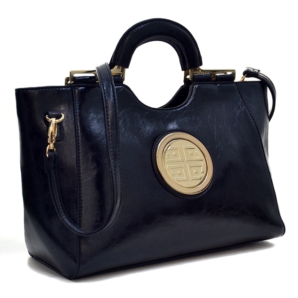 Dasein Loop Handle Leatherette Shoulder Bag