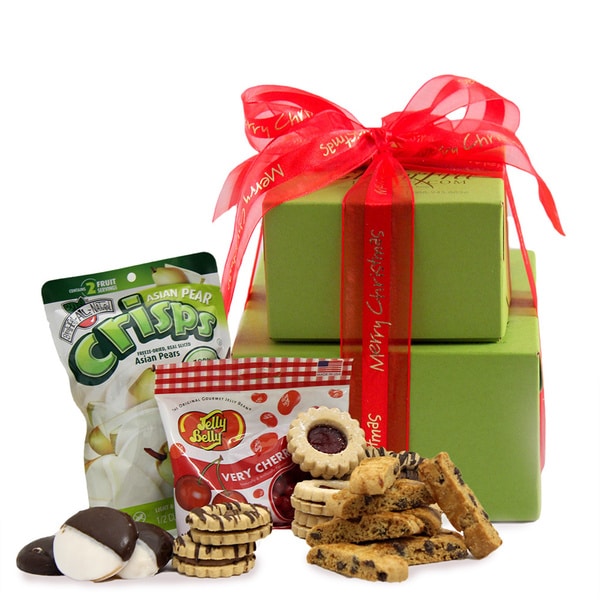 Merry Christmas Gluten-free Small Gift Tower